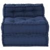 vidaXL Canap&eacute; modulaire Indigo 70 x 70 x 56 cm tissu