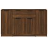vidaXL Buffets 3 pcs Ch&ecirc;ne marron Bois d'ing&eacute;nierie