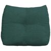 vidaXL Coussin de Dos Vert fonc&eacute; 60 x 24 x 50 cm tissu