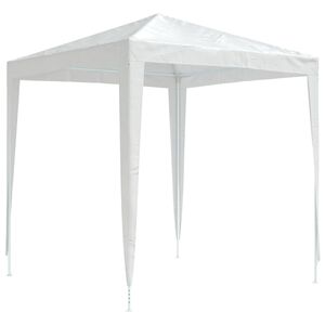 vidaXL Tente de r&eacute;ception 2x2 m Blanc