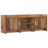 vidaXL Meuble TV 130 x 33 x 47 cm Bois ancien Bois d'ing&eacute;nierie