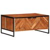 vidaXL Table basse 90x55x40 cm bois massif d'acacia