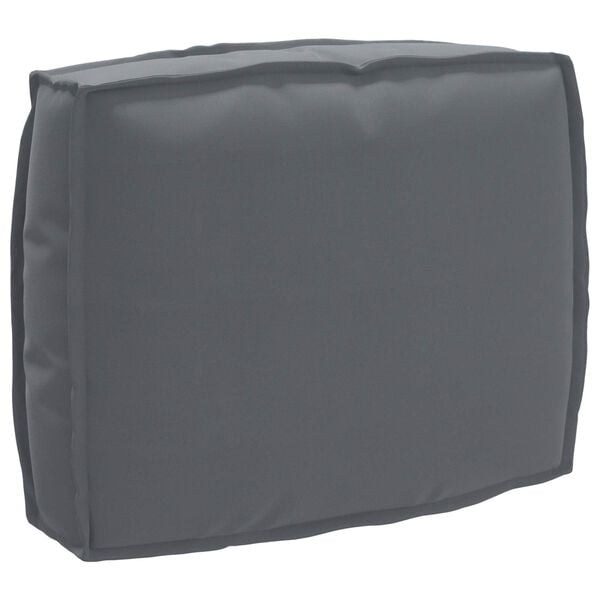 vidaXL Coussin Anthracite 50 x 40 x 12 cm Tissu Oxford