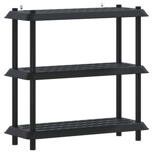 vidaXL Unit&eacute; de rangement 3 niveaux 100 x 40 x 96 cm PP Anthracite