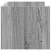 vidaXL &Eacute;tag&egrave;re murale sonoma gris 100x35x30,5 cm bois ing&eacute;nierie