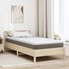 vidaXL Surmatelas en Coco Blanc 120 x 200 x 5 cm Tissu Jacquard