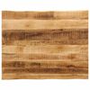 vidaXL Dessus de table bord vivant 110x80x2,5 cm bois de manguier brut