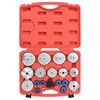 vidaXL Set de bouchons de filtre &agrave; huile 19 pcs