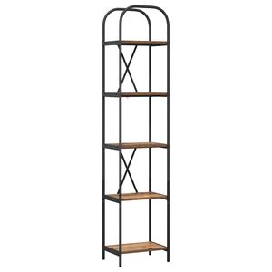 vidaXL &Eacute;tag&egrave;re 5 niveaux 40 x 30 x 183 cm Bois d'ing&eacute;nierie