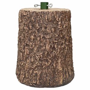 vidaXL Support de sapin de No&euml;l en forme de tronc &Oslash; 31,5 x 40 cm