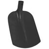 vidaXL T&ecirc;te de pelle Noir 34,5 x 24 cm Acier enduit de poudre