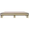 vidaXL Cadre de lit sans matelas ch&ecirc;ne sonoma 160x200 cm