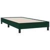 vidaXL Sommier &agrave; lattes de lit sans matelas vert fonc&eacute; 80x210 cm
