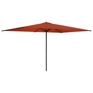 vidaXL Parasol de jardin Rectangulaire 2 x 3 m Polyester Terre cuite