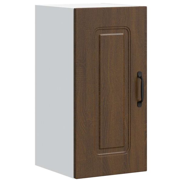 vidaXL Armoire murale de cuisine Kalmar ch&ecirc;ne marron bois d'ing&eacute;nierie