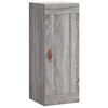 vidaXL Armoire murale sonoma gris 34,5x34x90 cm bois d'ing&eacute;nierie