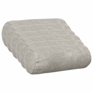 vidaXL Housse de coussin 6 pcs HEERLEN Gris clair &Oslash; 15 x 40 cm
