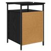 vidaXL Cabinet de chevet Chêne noir 40 x 42 x 60cm Bois d'ingénierie