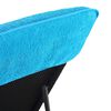 vidaXL Serviettes de plage 4 pcs turquoise 60x135 cm tissu 400 GSM