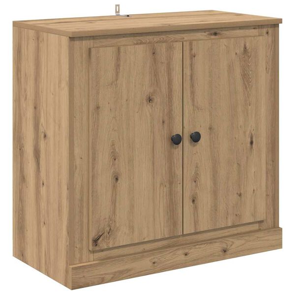 vidaXL Buffet Ch&ecirc;ne artisanal 70 x 35,5 x 67,5 cm Bois d'ing&eacute;nierie