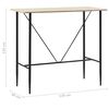 vidaXL Ensemble de bar 5 pcs Tissu Vert
