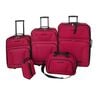 vidaXL Set de valises rouges 5 pi&egrave;ces