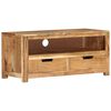 vidaXL Meuble TV 88x35x40 cm bois d'acacia massif