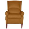 vidaXL Fauteuil de massage inclinable Marron Velours