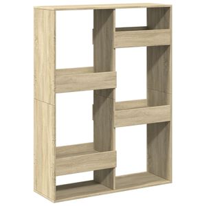 vidaXL Cloison de s&eacute;paration ch&ecirc;ne sonoma 100x33x135cm bois ing&eacute;nierie