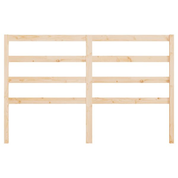 vidaXL Tête de lit 141x4x100 cm Bois massif de pin