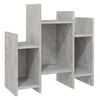 vidaXL Armoire lat&eacute;rale gris b&eacute;ton 60x26x60 cm bois d'ing&eacute;nierie