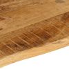 vidaXL Dessus de table 90x60x2,5 cm bord vif bois massif manguier brut