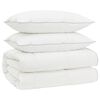 vidaXL Ensemble de couette 90 % en duvet d&rsquo;oie FULDA 3 pc 200 x 220 cm