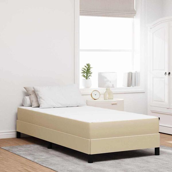 vidaXL Matelas de Lit avec matelas Sauge 90 x 190 cm tissu