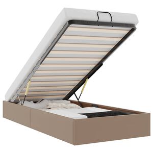 vidaXL Cadre de lit ottoman sans matelas cappuccino 80x200 cm