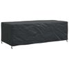 vidaXL Housse pour meubles Uni Noir 300 x 110 x 70 cm 210D