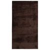 vidaXL Tapis de surface HUARTE Marron 110 x 60 cm Polyester