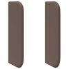 vidaXL Oreille de t&ecirc;te de lit Marron 40,5 x 40,5 x 4 cm PVC