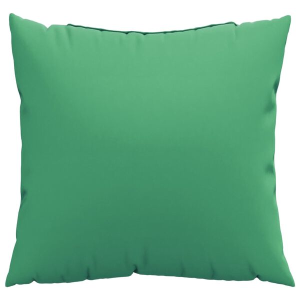 vidaXL Coussins de canap&eacute; lot de 4 vert 60x60 cm tissu