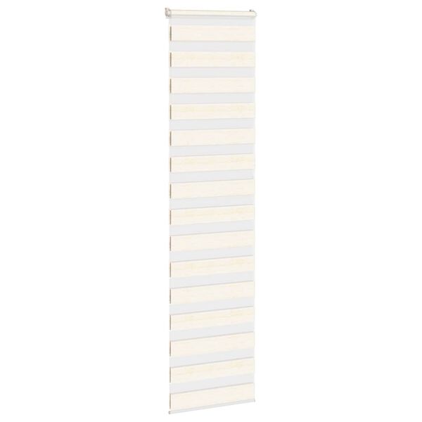 vidaXL Store z&egrave;bre beige marbr&eacute; largeur du tissu 50,9 cm polyester