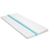 vidaXL Sur-matelas 100 x 200 cm Mousse froide Profil d'œuf 6 cm