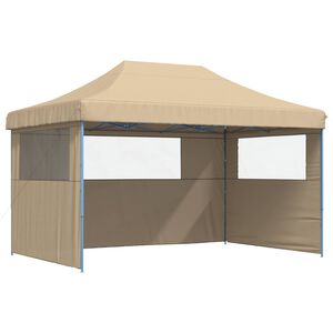 vidaXL Tente de f&ecirc;te 292 x 440 x 315 cm Beige Tissu Oxford