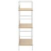 vidaXL Biblioth&egrave;que &agrave; 3 niveaux ch&ecirc;ne 60x27,6x90,5cm bois d'ing&eacute;nierie