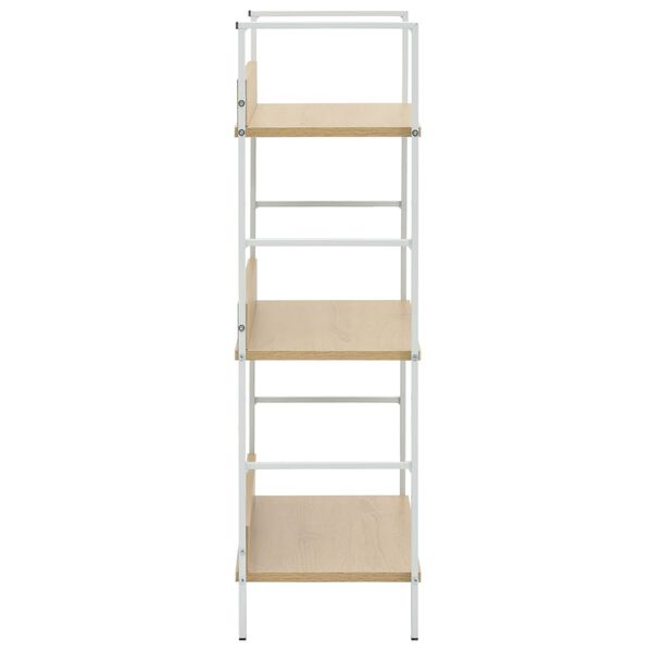 vidaXL Biblioth&egrave;que &agrave; 3 niveaux ch&ecirc;ne 60x27,6x90,5cm bois d'ing&eacute;nierie