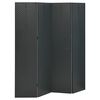 vidaXL Cloison de s&eacute;paration 4 panneaux Anthracite 160x180 cm Acier