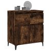 vidaXL Buffet Ch&ecirc;ne fum&eacute; 60x35x70 cm Bois d'ing&eacute;nierie