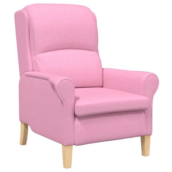vidaXL fauteuil Rose 76 x 94 x 102 cm tissu