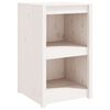 vidaXL Armoire de cuisine d'ext&eacute;rieur MEPPEL blanc bois de pin massif