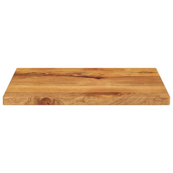vidaXL Dessus de table 60x50x2,5 cm rectangulaire bois massif manguier