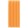 vidaXL Rideaux en voile avec &oelig;illets 2 pcs orange 140x225 cm